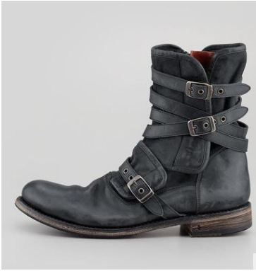 Men Shoes China - Medieval Pirate Cosplay Short Boots Vintage
