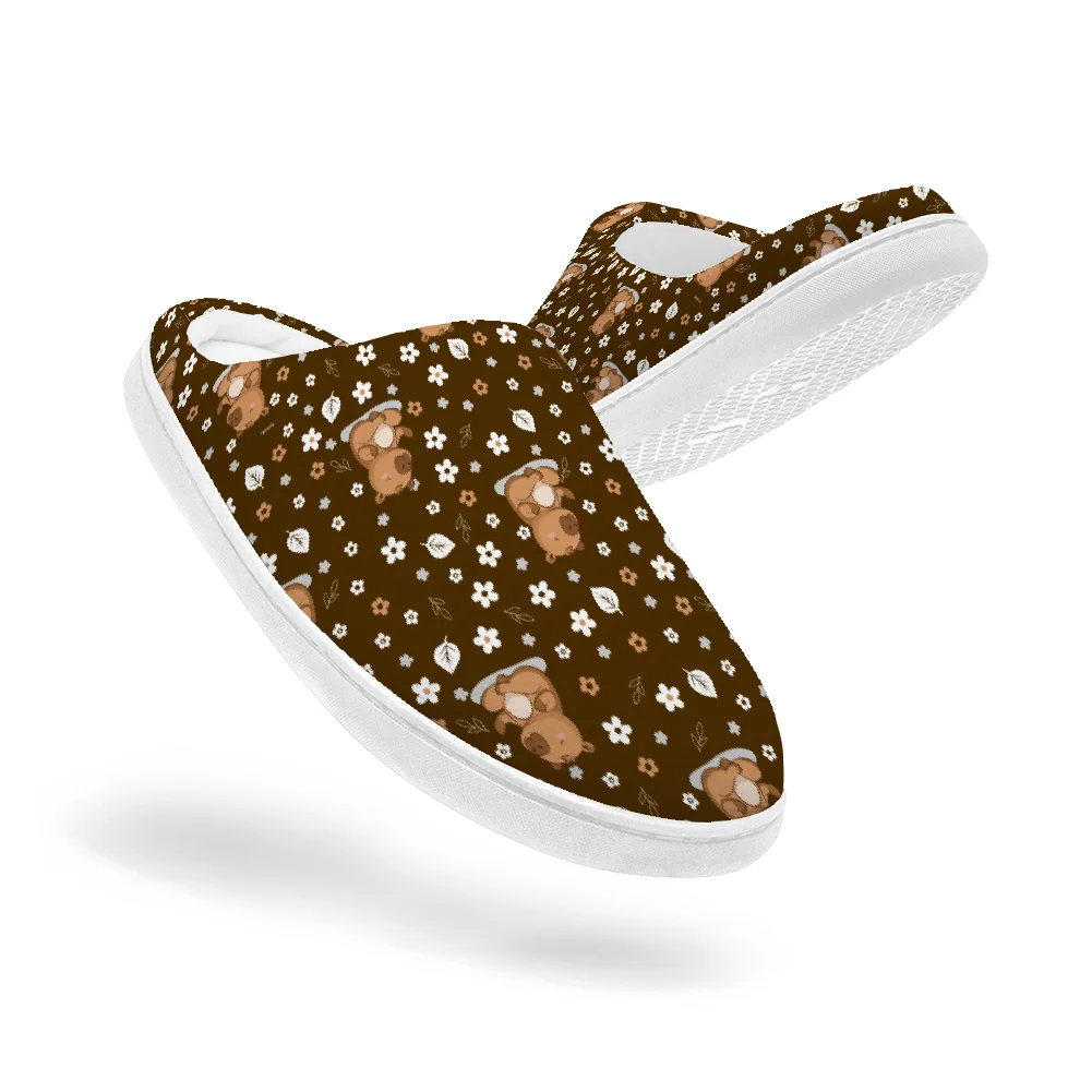 Men'S Shoes Quality - Bear Print Keep Smiling Home Cotton