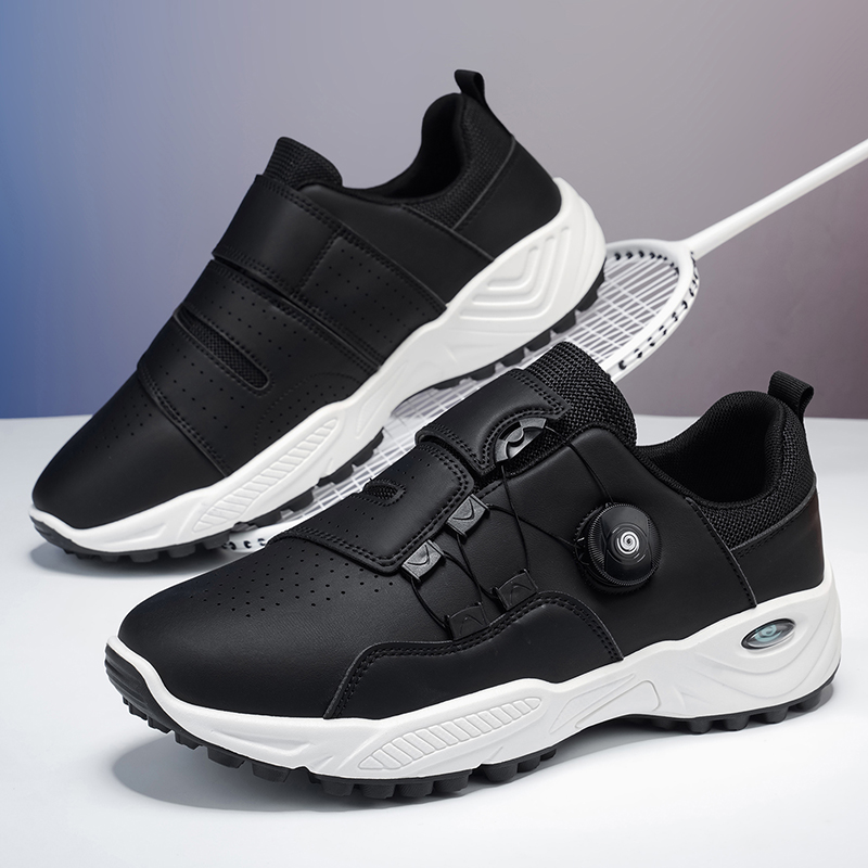 Men's Rotating Button Velcro T - đánh giá và giá Men Shoes Velcro