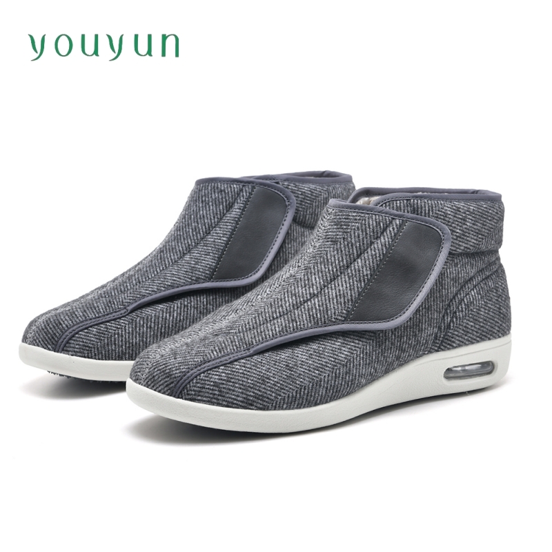 Winter high top walking casual - đánh giá và giá Men'S Shoes Diabetic