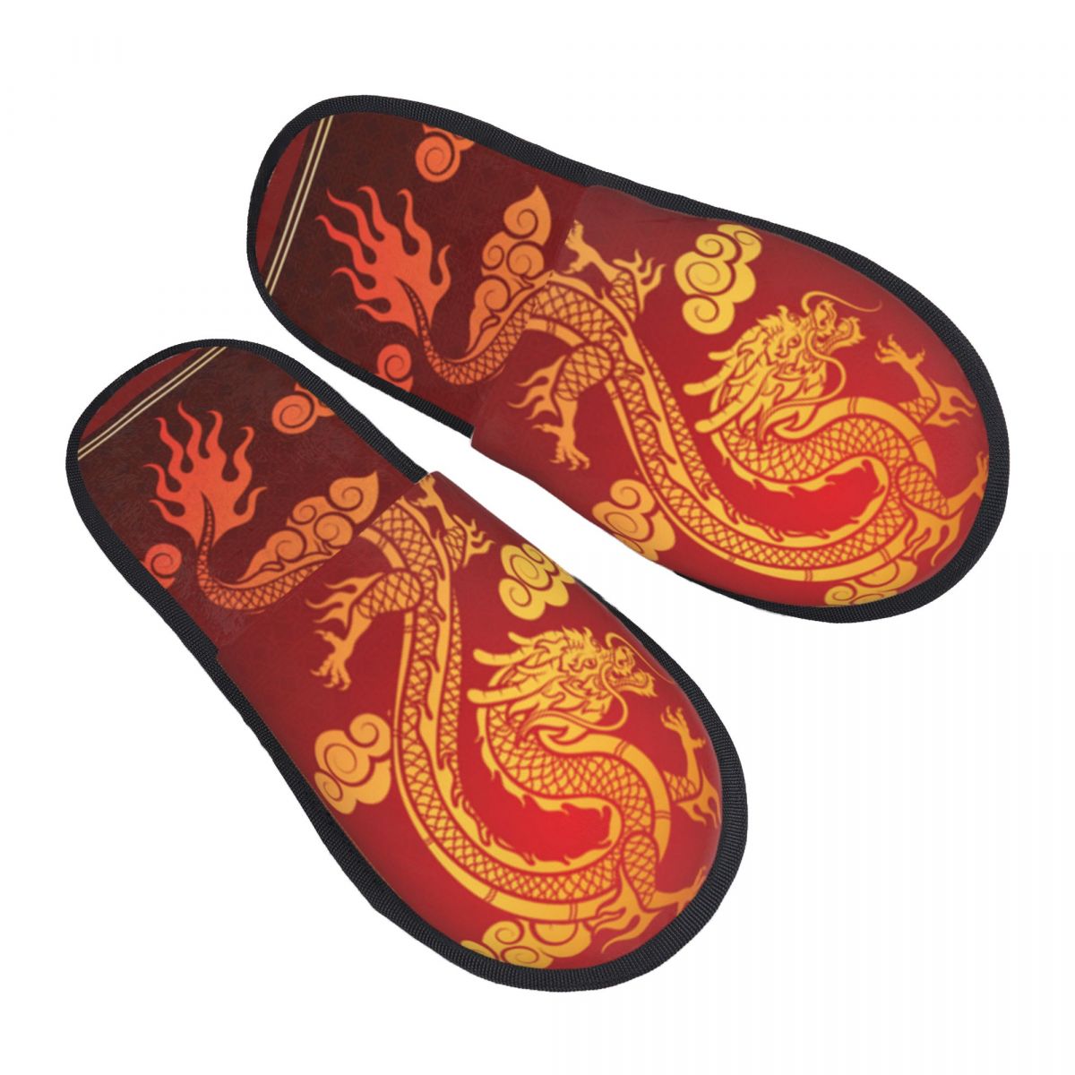 Dragon Illustration Slipper Fo - đánh giá và giá Men Shoes Illustration