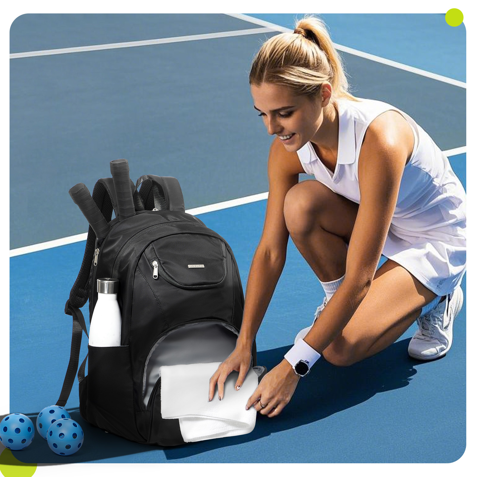 Tennis Bag Tennis Backpack 2 R - đánh giá và giá Men Shoes China
