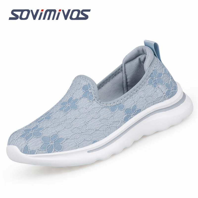 High Quality Women Flat Shoes  - đánh giá và giá Mesh Trainer Breathable
