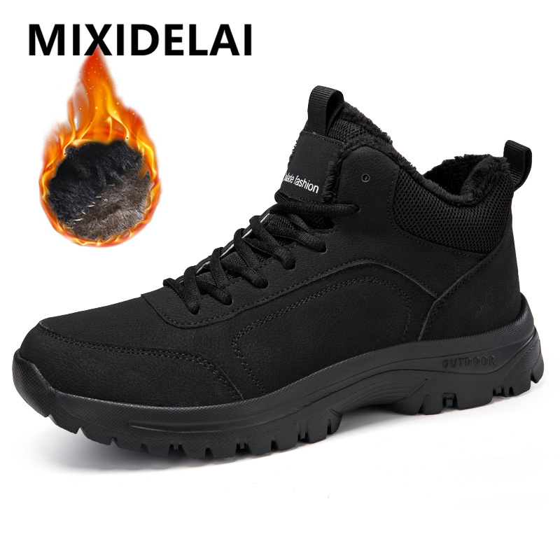 Winter Men's Boots Warm Plush  - đánh giá và giá Men Shoes Office