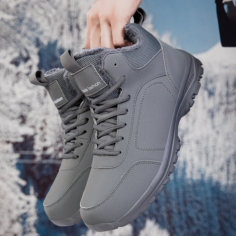 Winter Men's Boots Warm Plush  - đánh giá và giá Men Shoes Office