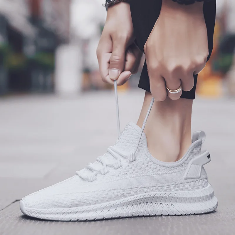 Men's Woven Shoes 2025 New Bra - đánh giá và giá Mesh Trainer Breathable