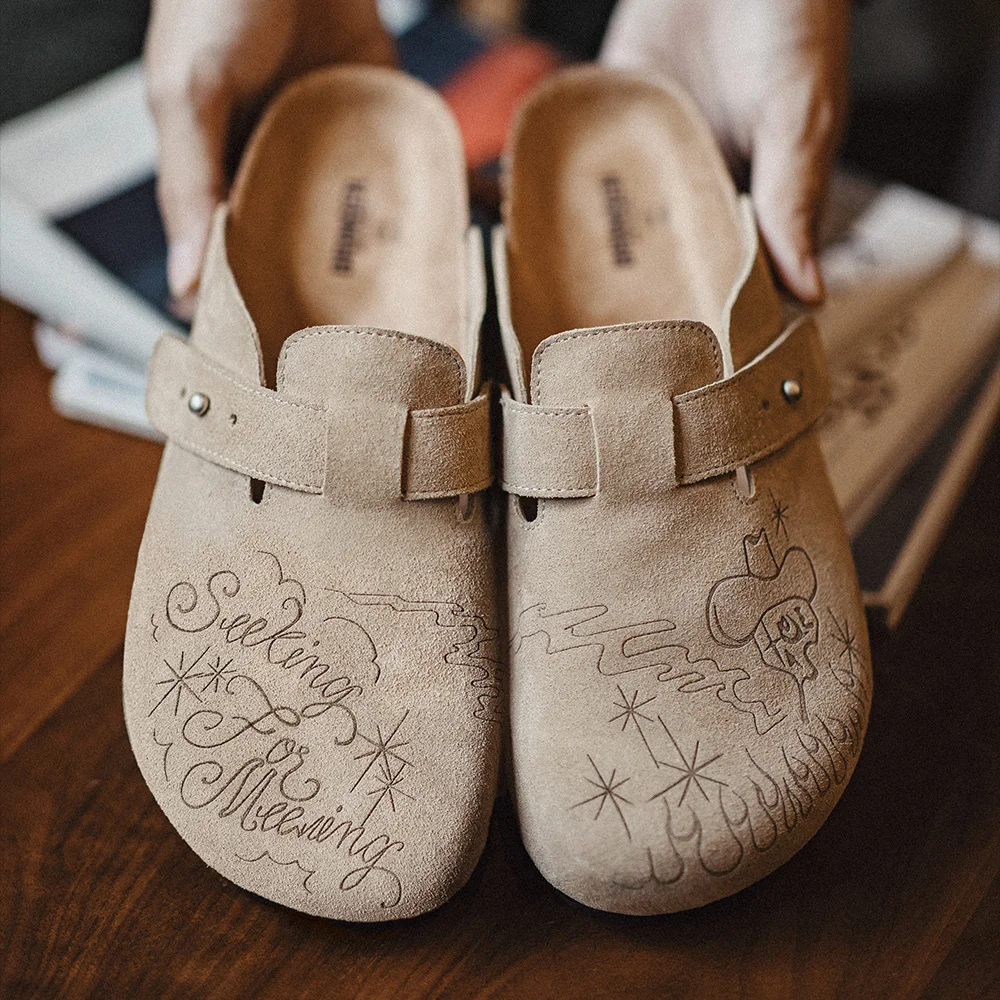 Maden Illustration Mules Shoes - đánh giá và giá Men Shoes Illustration