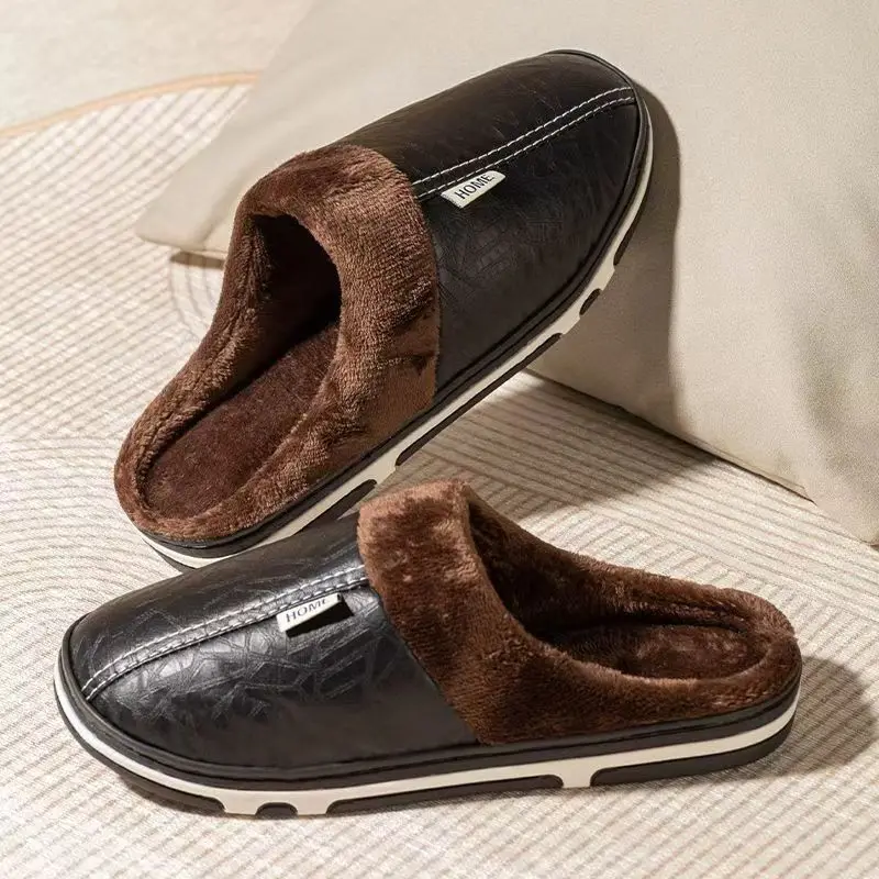 Men's Big Size Winter Slippers - đánh giá và giá Men Shoes Xxl