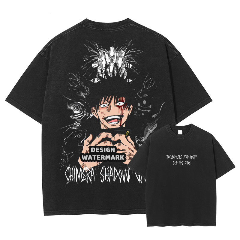 Anime JJK Gojo Saturo T Shirts - đánh giá và giá Men Shoes Xxl