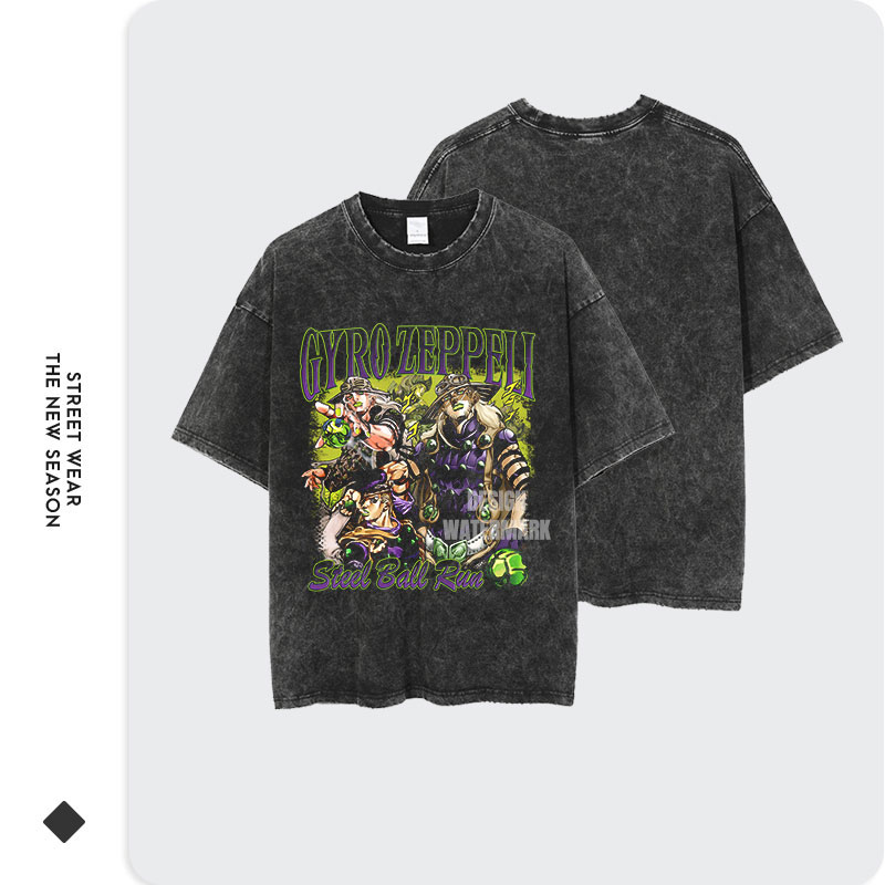 Bandai Anime JoJos T Shirt Vin - đánh giá và giá Men Shoes Xxl
