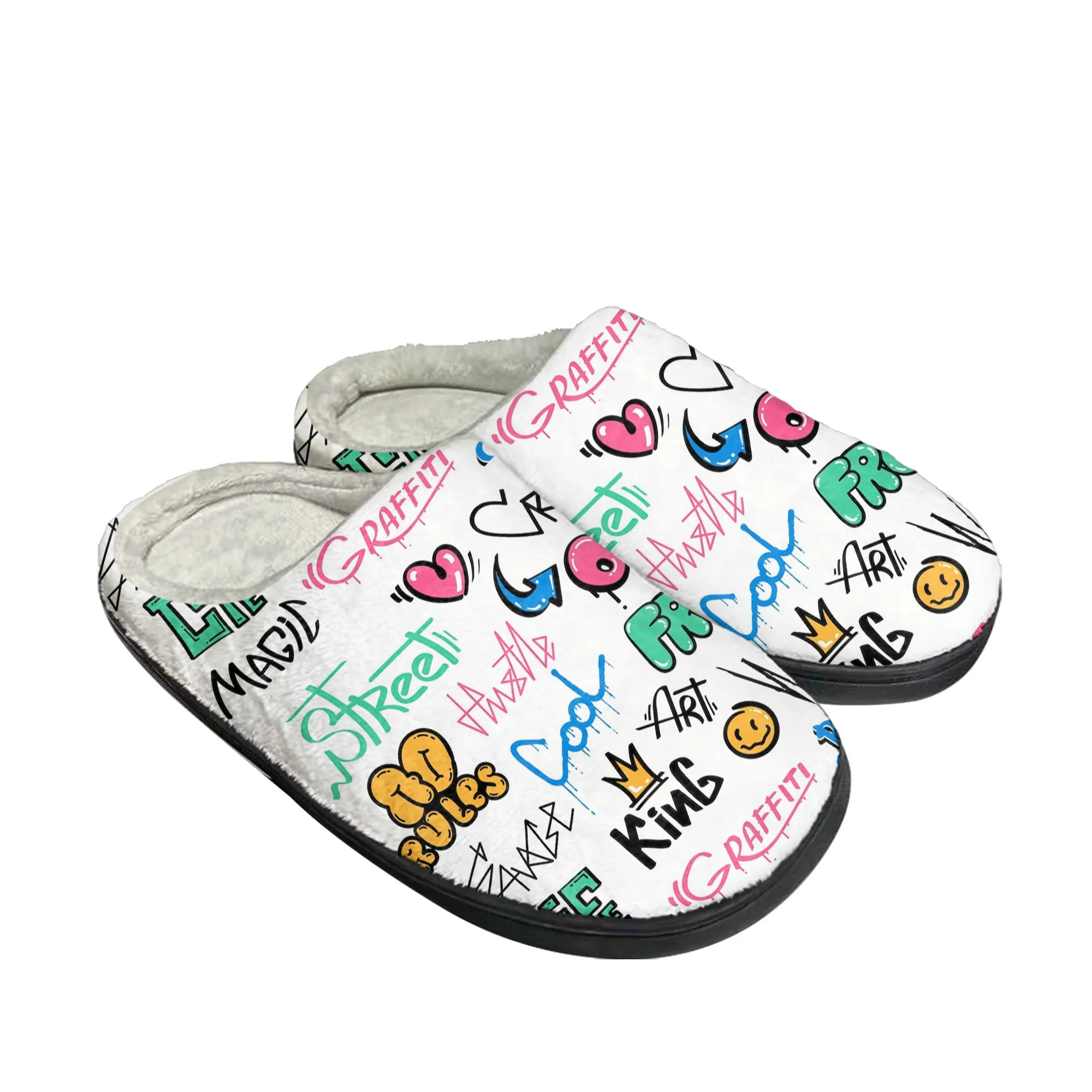 Street Art Graffiti Home Cotto - đánh giá và giá Men Shoes For Winter