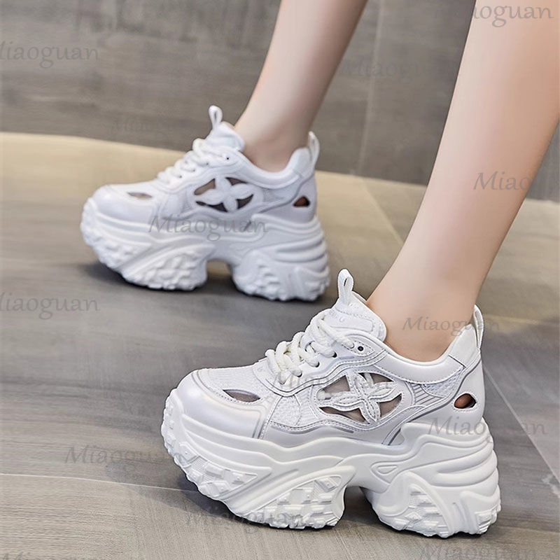 Women Fashion 7CM Platform Sne - đánh giá và giá Mesh Trainer Breathable