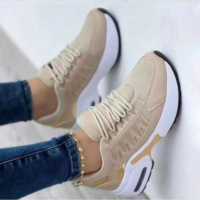 Womens Fashion Sneaker Platfor - đánh giá và giá Mesh Trainer Breathable