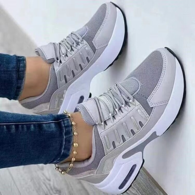 Womens Fashion Sneaker Platfor - đánh giá và giá Mesh Trainer Breathable