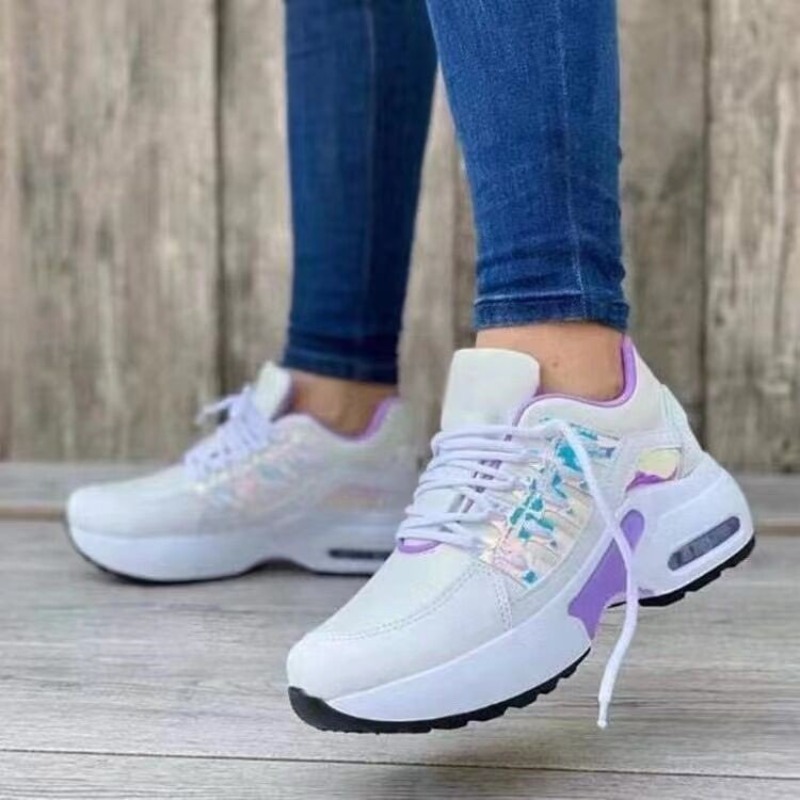 Womens Fashion Sneaker Platfor - đánh giá và giá Mesh Trainer Breathable