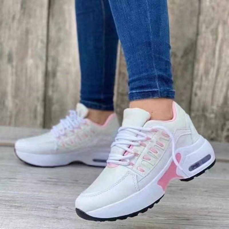 Womens Fashion Sneaker Platfor - đánh giá và giá Mesh Trainer Breathable